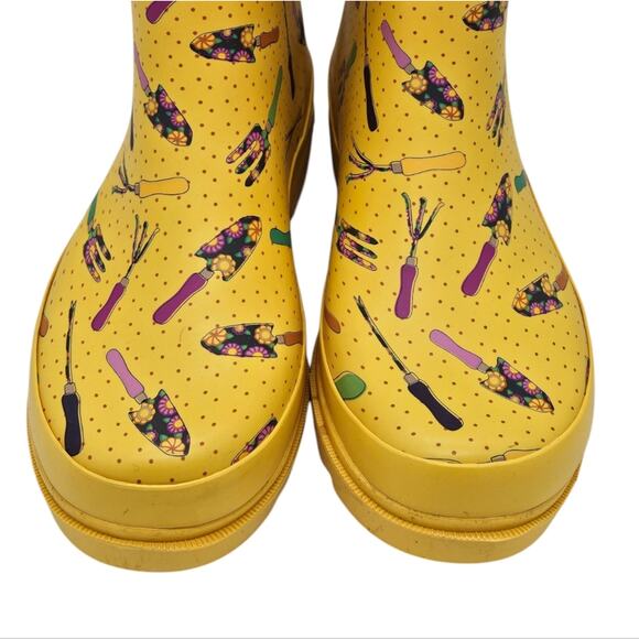 NWT Western Chief Rain Boots In The Garden Size 7 - Picture 5 of 11